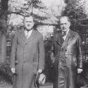 George Grosz und Hermann Borchardt